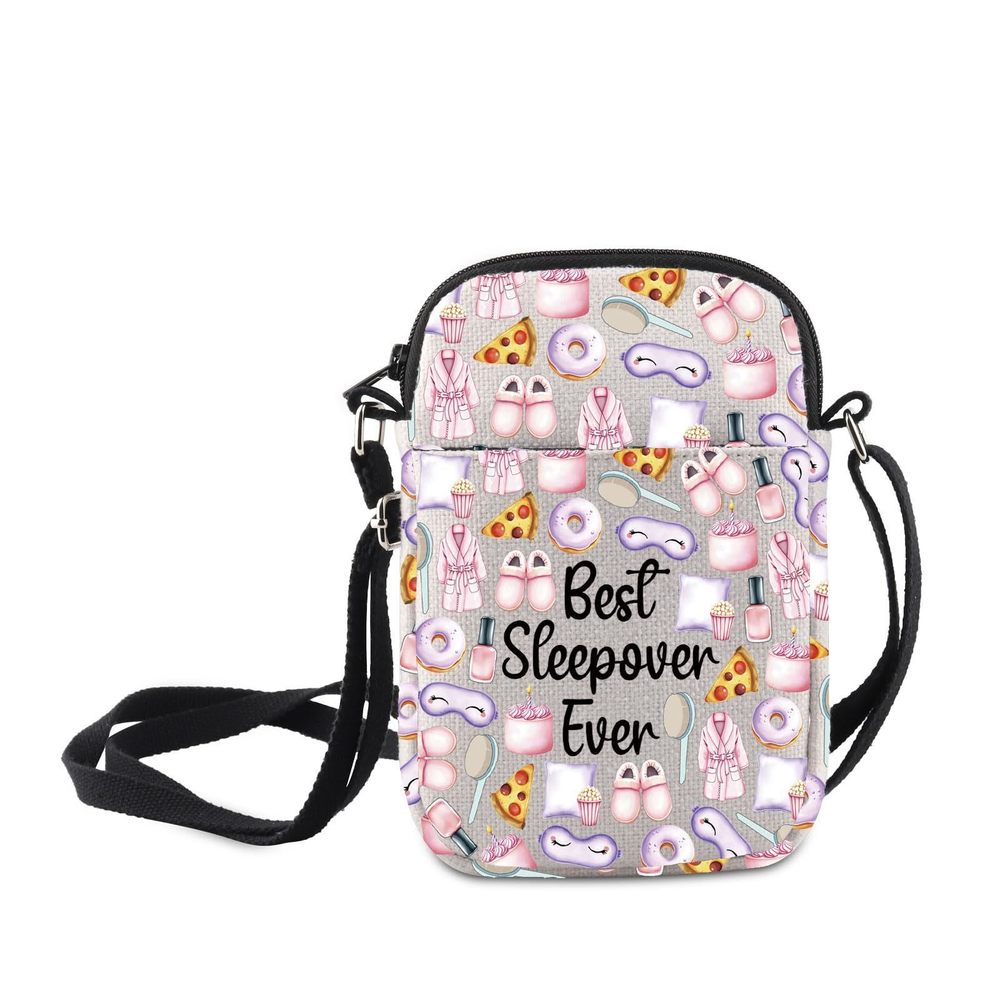 Slumber Party Gift Best Sleepover Ever Crossbody Bag Bachelorette ;)